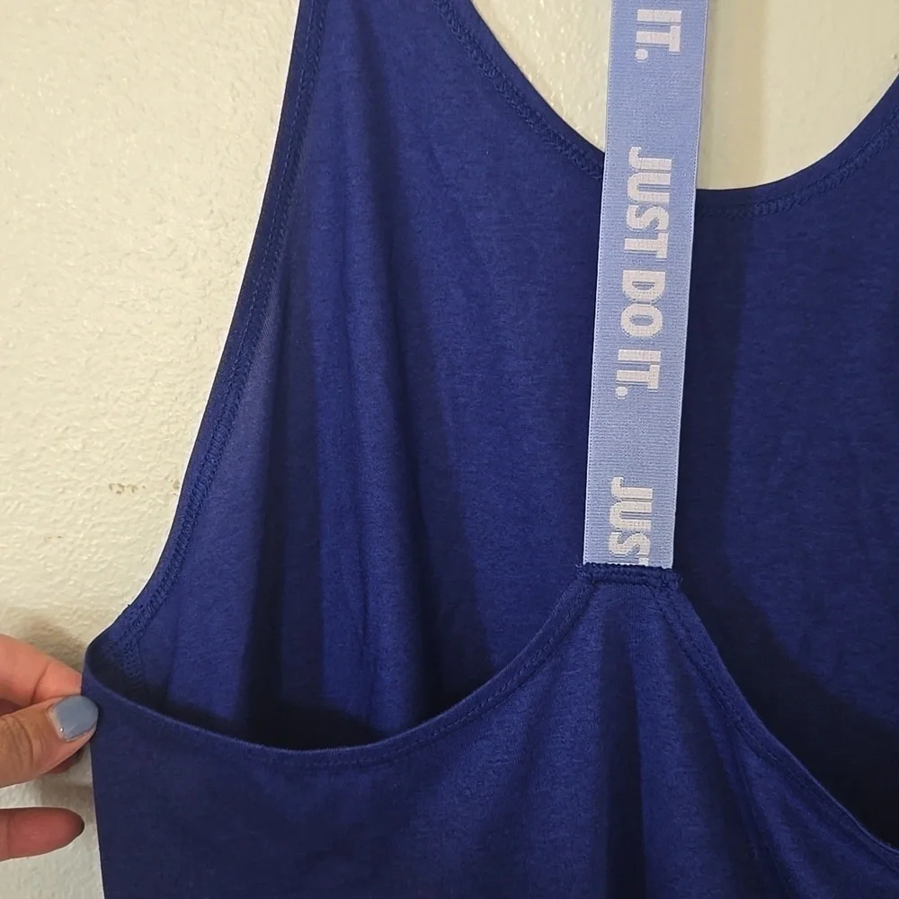 Nike Dri-Fit | Navy T-back Tank Top Size Small